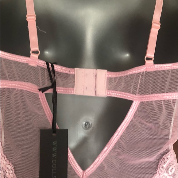 NWT Widow Cute But Crazy Mesh Garter Dress - Picture 2 of 7